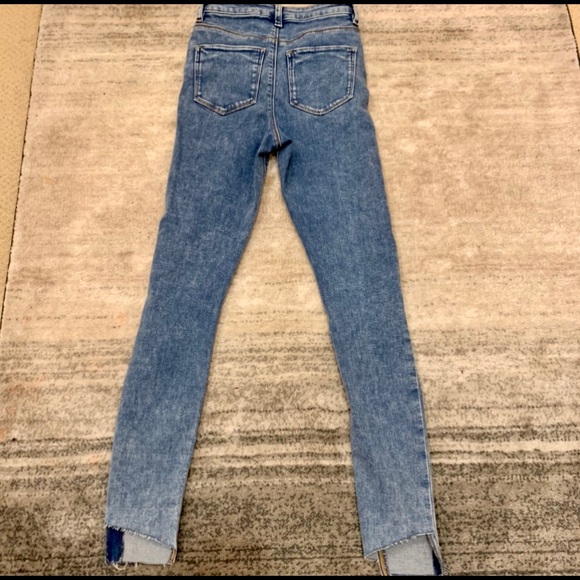 ASOS High Waist Skinny Jeans in Sinclair 80s style - Picture 4 of 5